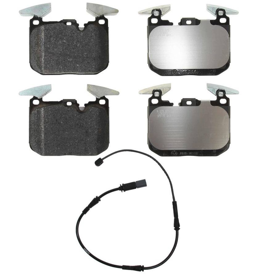 BMW Disc Brake Pad Set - Front (w/ Sensor)